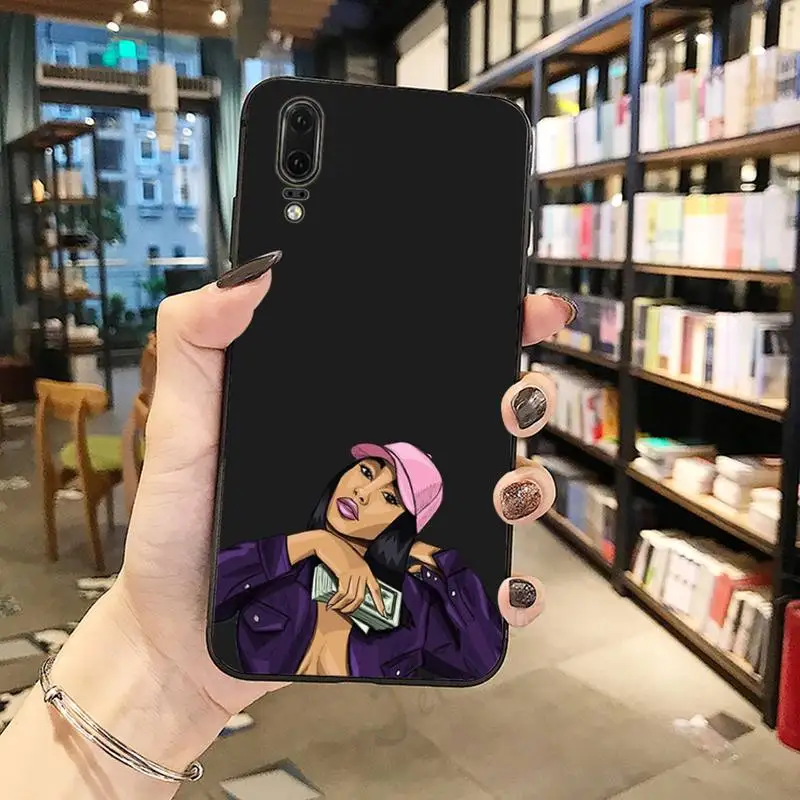 

Cool Bad Girl pattern high quality Phone Case funda For Huawei honor Mate P 10 20 30 40 Pro 10i 9 10 20 8 x Lite