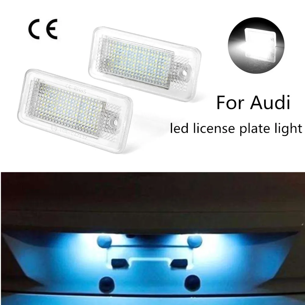 Комплект из 2 предметов с CAN BUS Авто светильник светодиодный номерной знак хвост