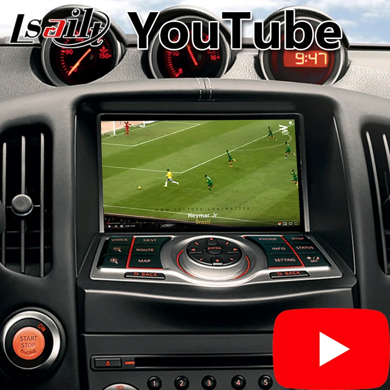 Lsailt Android Carplay интерфейс для Nissan 370Z 2013 2017 года с GPS навигацией HDMI 4 + 64 гб авто|GPS