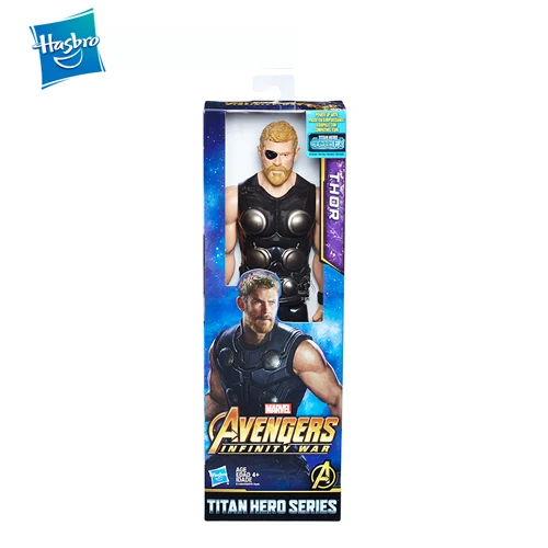 THOR Hasbro Marvel Мстители Бесконечность войны Starforce супер герой 1" эндшпиль Титан герой серии человек паук Железный человек енот Доктор Стрэндж - Цвет: THOR