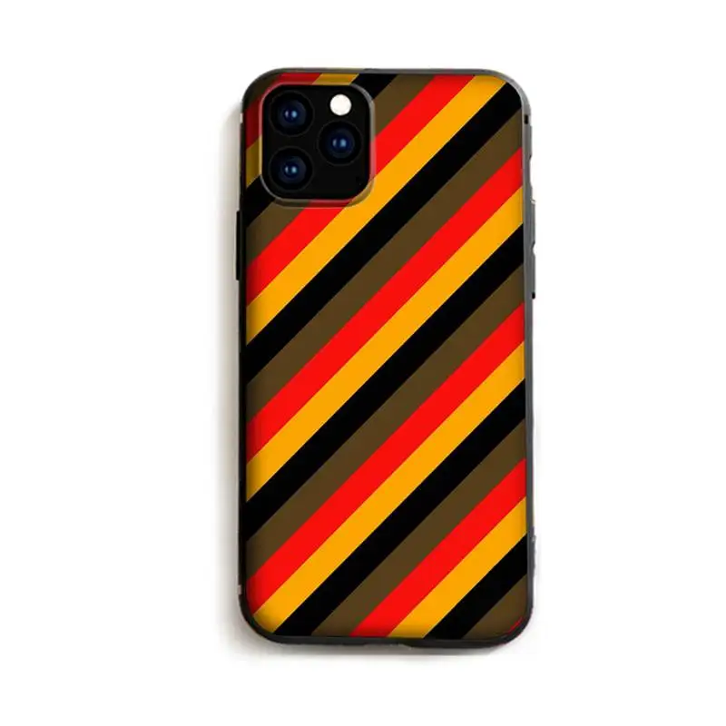 

Striped minimalism Phone Case for iPhone 12 11 Pro mini 8 7 6 6S Plus X SE 2020 XR 12 pro XS MAX Silicone Case