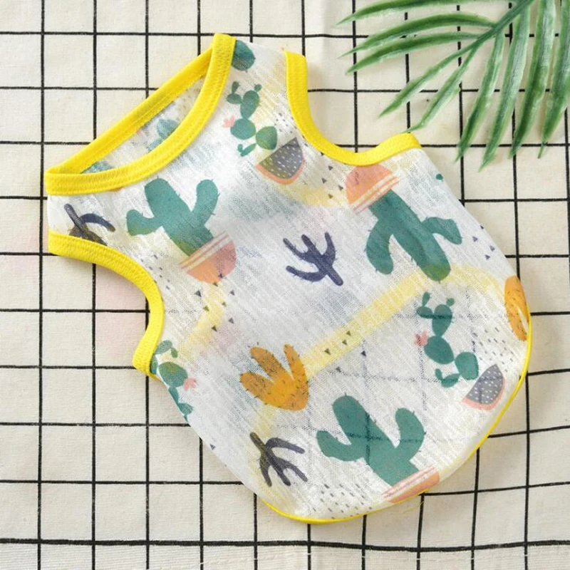 Воздухопроницаемая Одежда для собак Весенняя Рабочая куртка футболка щенков и