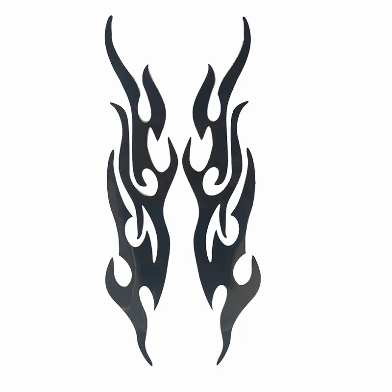 

19/29 см Прохладный огонь пламя светоотражающий автомобиль Стайлинг виниловая наклейка Стикеры зеркало заднего вида бампер царапинам Стикеры
