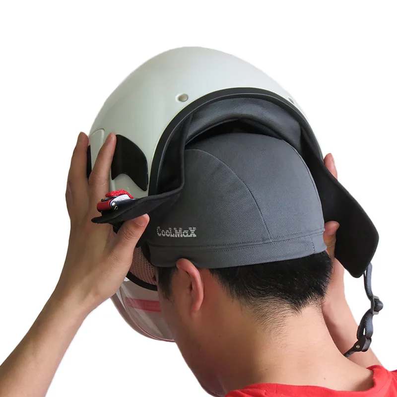 Лидер продаж! Летняя шелковая быстросохнущая Кепка для шлема велосипедная