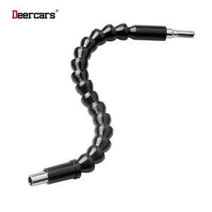 Удлинитель Универсальный с гибким валом для дрели и шуруповерта, соединительный шланг 6,35 мм, аксессуар для электрической отвертки 295 мм