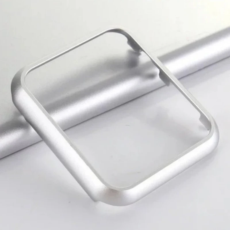 Чехол для Apple Watch 40 мм, 44 мм, серия 4, 5, алюминиевая рама, металлический сплав, Защитный протектор, бампер для iWatch 38 мм, 42 мм