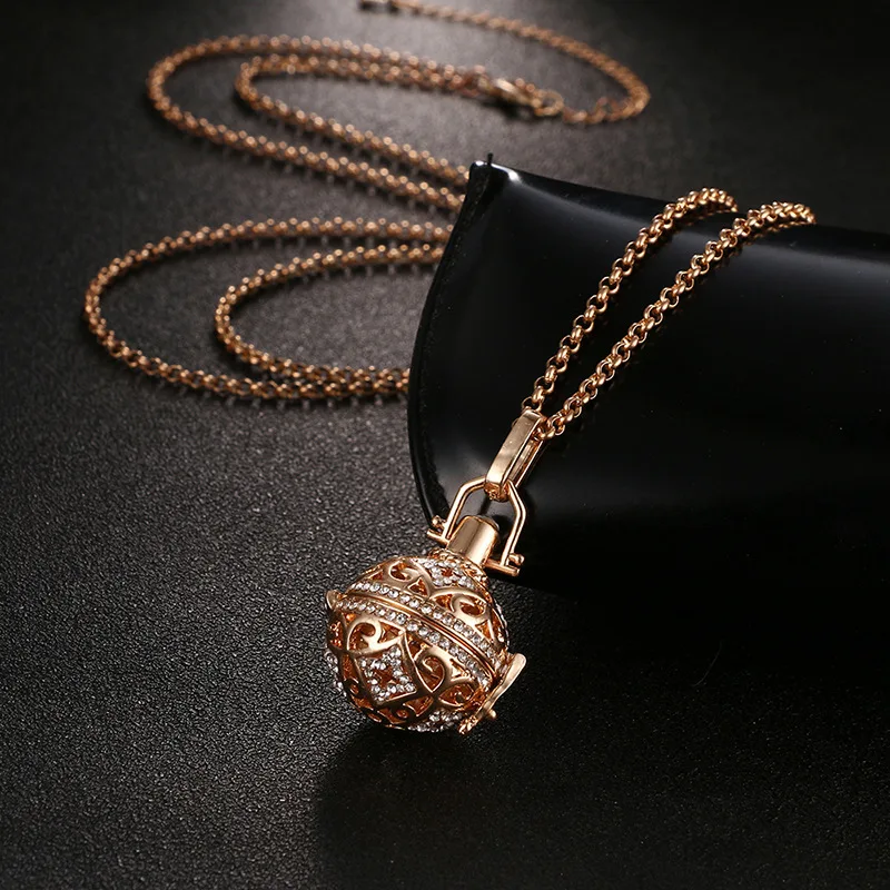 Кулон в виде клетки &quotмексиканский шар&quot подвеска шара ангела эвдора гармония