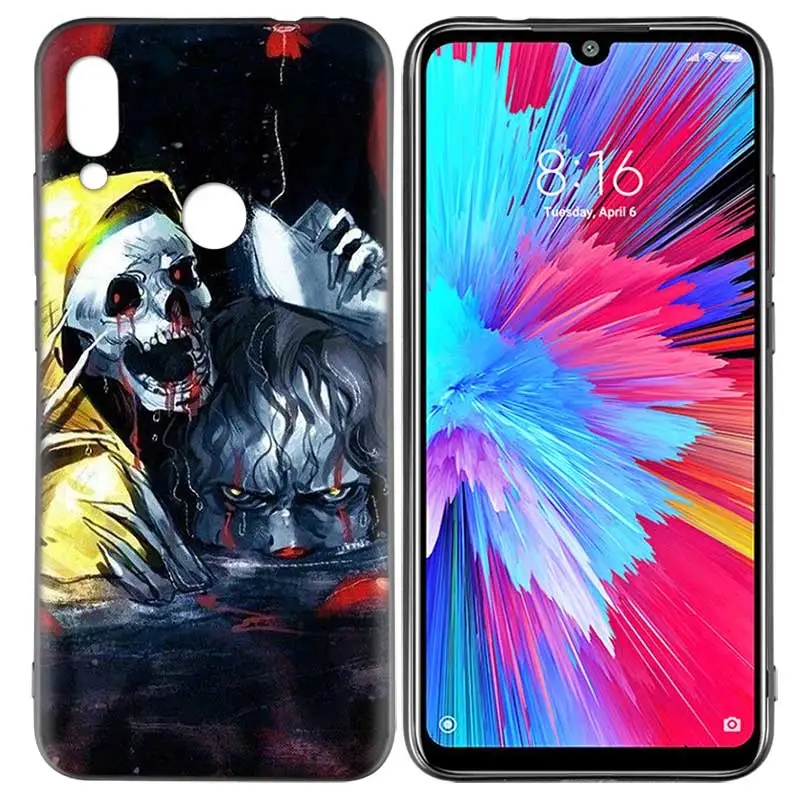 AX-011 Чехол Coque для Xiaomi mi 9 9T A3 Lite Red mi Note 7 K20 CC9e 6 5 7A 6A F1 Pro, чехол для телефона, чехол для телефона, чехол Pennywise Clown Horror - Цвет: AX-011