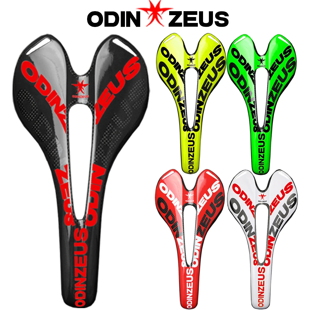

odinzeus Super light 3K Gloss /Matte Full Carbon fibre Mountain Bicycle Saddle Road/MTB Bike Carbon Fold Bike Front Seat