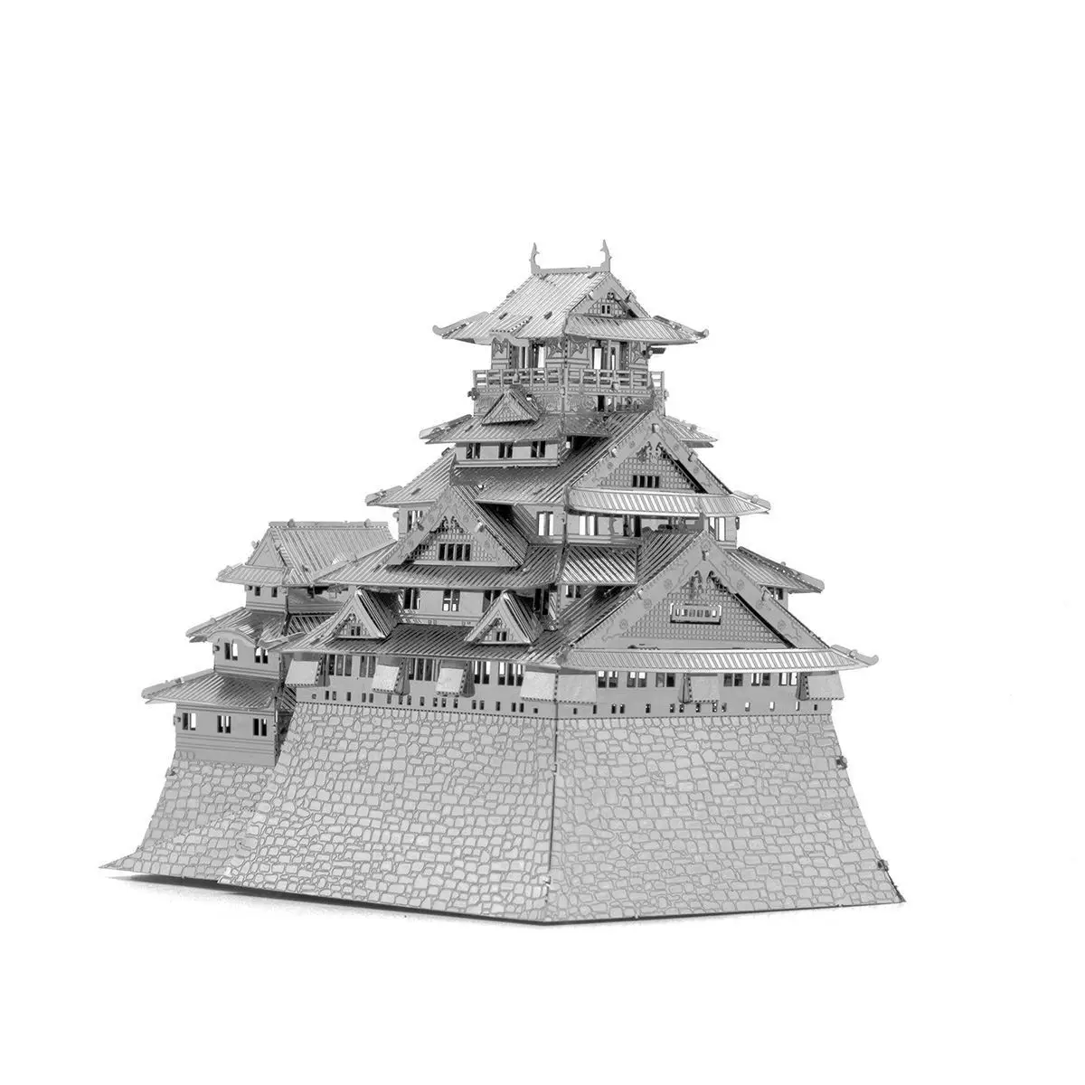 

3D Metal Puzzle Osaka Castle building model KITS Assemble Jigsaw Puzzle Gift Toys For Children