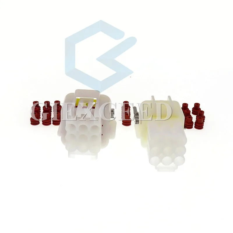 2 Sets 9 Pin Female Male Waterproof Electric Wire Socket Automotive Plug For Car | Автомобили и мотоциклы