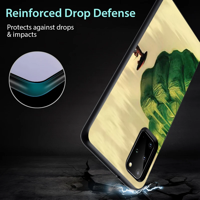 

Marvel Avengers Thanos For Samsung Note 20 10 8 9 M31S M60S M40 M30 M21 M20 M10 Ultra Pro Plus Black Phone Case