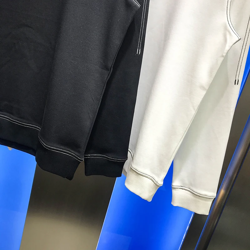 

Autumn men's sweater 2020 new simple fashion letter printed round neck long sleeve top bottoming shirt fashion young men