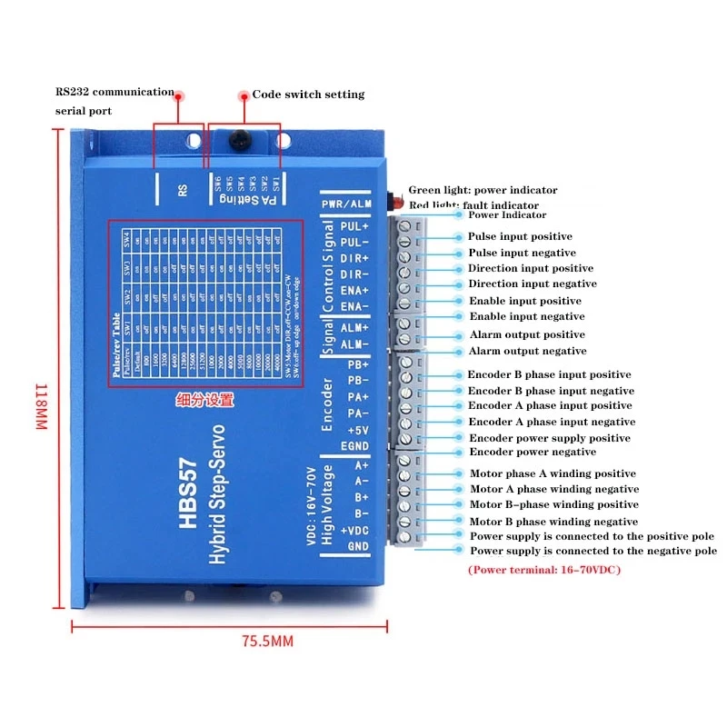57 двухфазный шаговый двигатель с замкнутым контуром 1 нм 2 3 Нм высокоскоростной