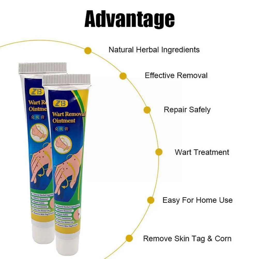 

Wart Removal Ointment Wart Treatment Cream Neck Skin Feet Corns Medical Tag Wart Ointment Flat Genitals Wart Armpit Wart Cr D6O5