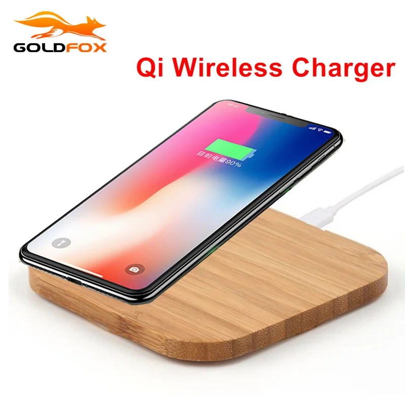 Портативное беспроводное зарядное устройство Qi для iphone 12 Pro Max 11 XR XS 8 Samsung S10 S9 Xiaomi |