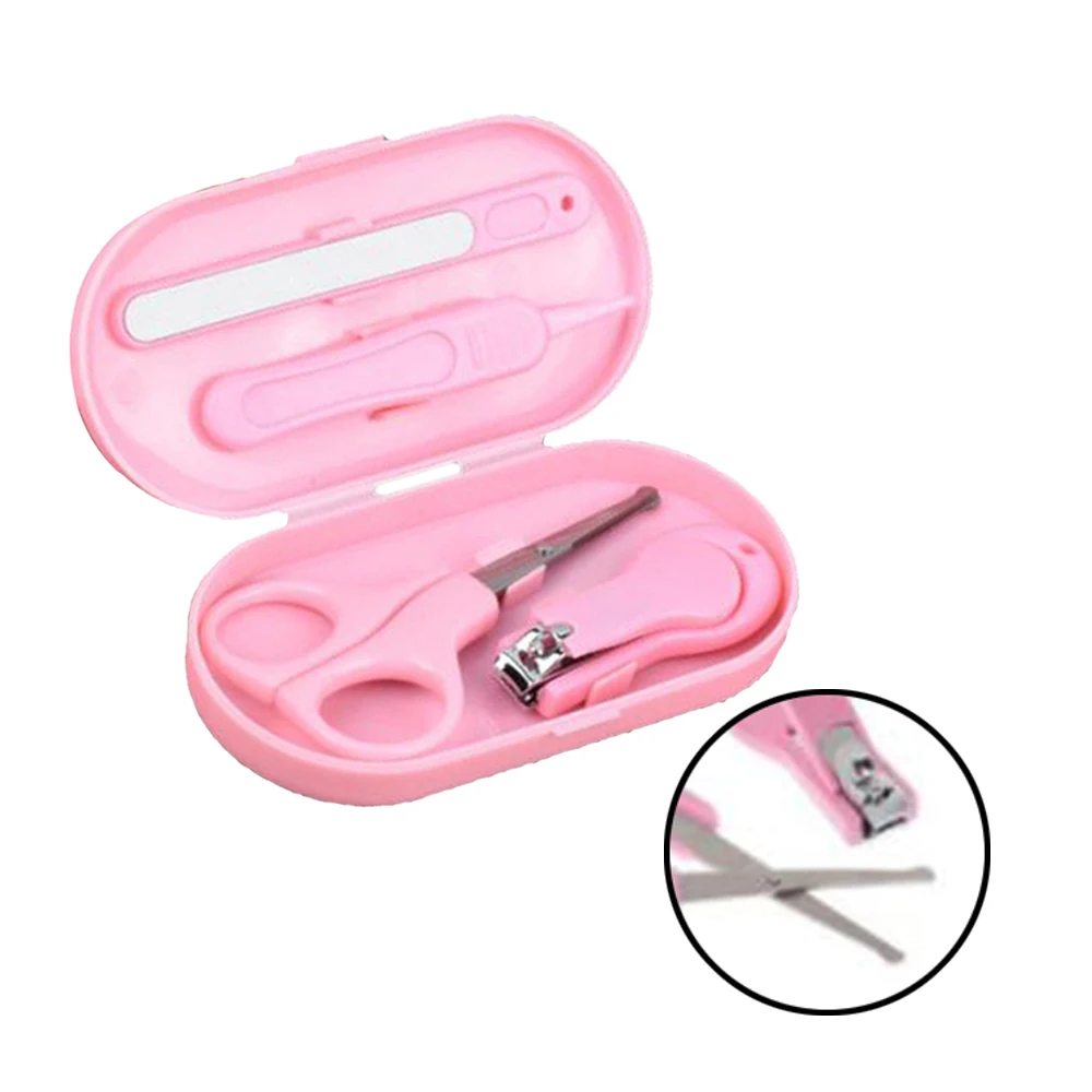 1 Набор/4 шт Детские резаки для ногтей Маникюрный Инструмент безопасность из