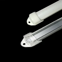 2 30pcs 50cm aluminum channel smd5730 5050 3528 led hard rigid led strip bar light aluminium shell pc cover