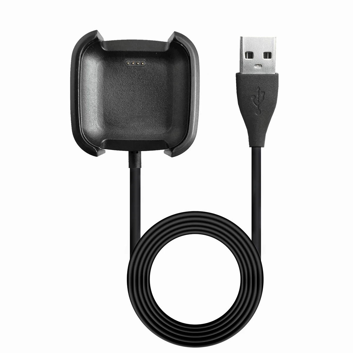 

SOONHUA Replacement USB Smart Watch Charger Base Charging Dock For Fitbit Versa Lite/Versa 2 Smart Bracelet