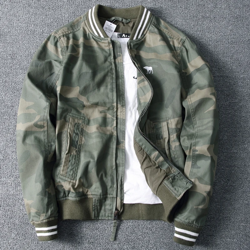 Мужские камуфляжные куртки и пальто уличная одежда брендовая хлопковая куртка в