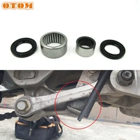 otom motorcycle rear shock needle roller bearing sleeve oil seal maintenance kit for honda crf250r crf450r crf250rx crf450rx