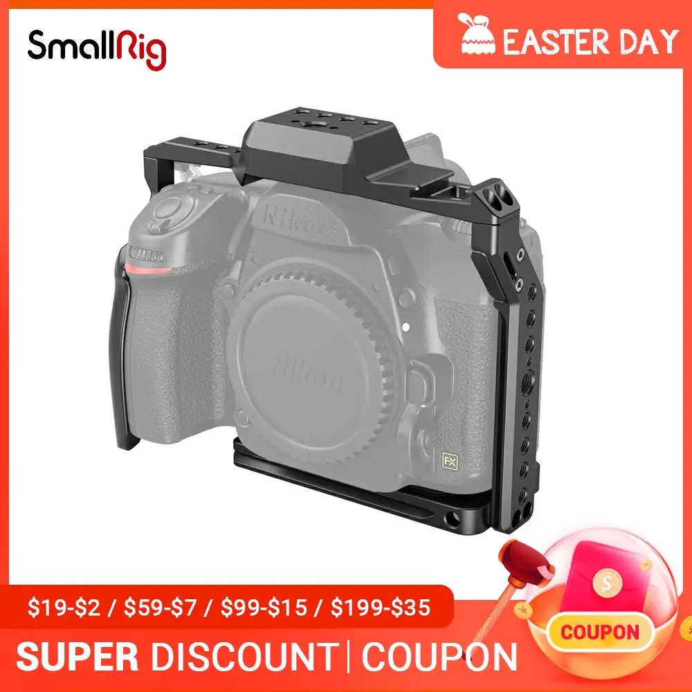 Клетка SmallRig для камеры Nikon D780 Dslr с холодным башмаком и НАТО быстроразъемной
