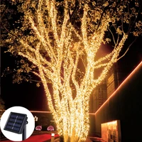outdoors solar light string solar lamp led lights for decoration waterproof gardens wedding party christmas lights decoration