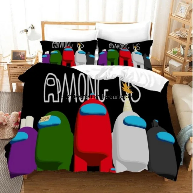 Комплект постельного белья с пододеяльником и наволочками для детей | Дом сад