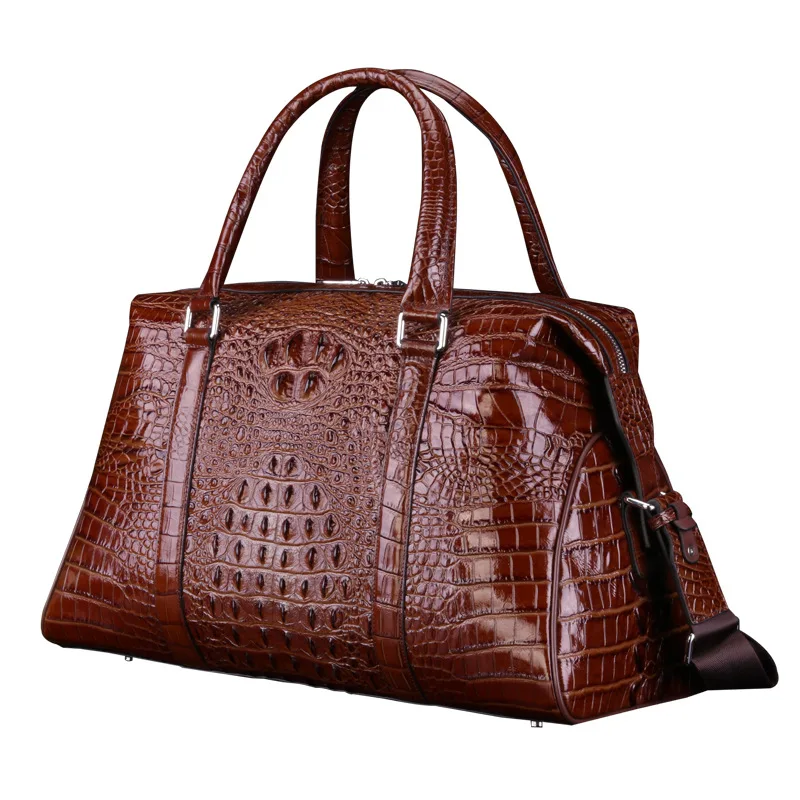 

Crocodile Man Handbag Package Business Luggage Male Single Shoulder Satchel luxury leather crossbody bags designer free shipping
