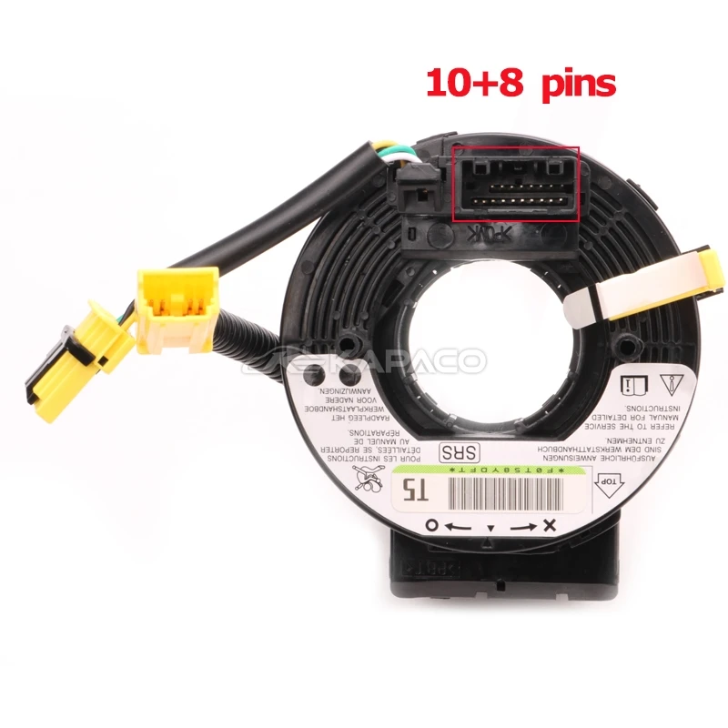 

18 контактов для рулевого колеса Honda Spring кабельная проводка поезда, скользящее кольцо для Honda civic 2007-2012, Honda CRV 2007-2012