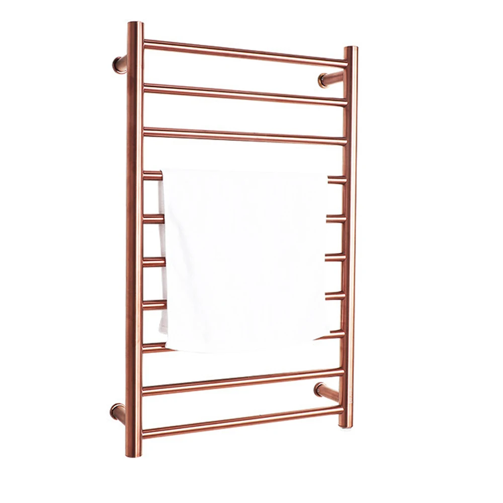 Новинка роскошный полотенцесушитель с подогревом из розового золота