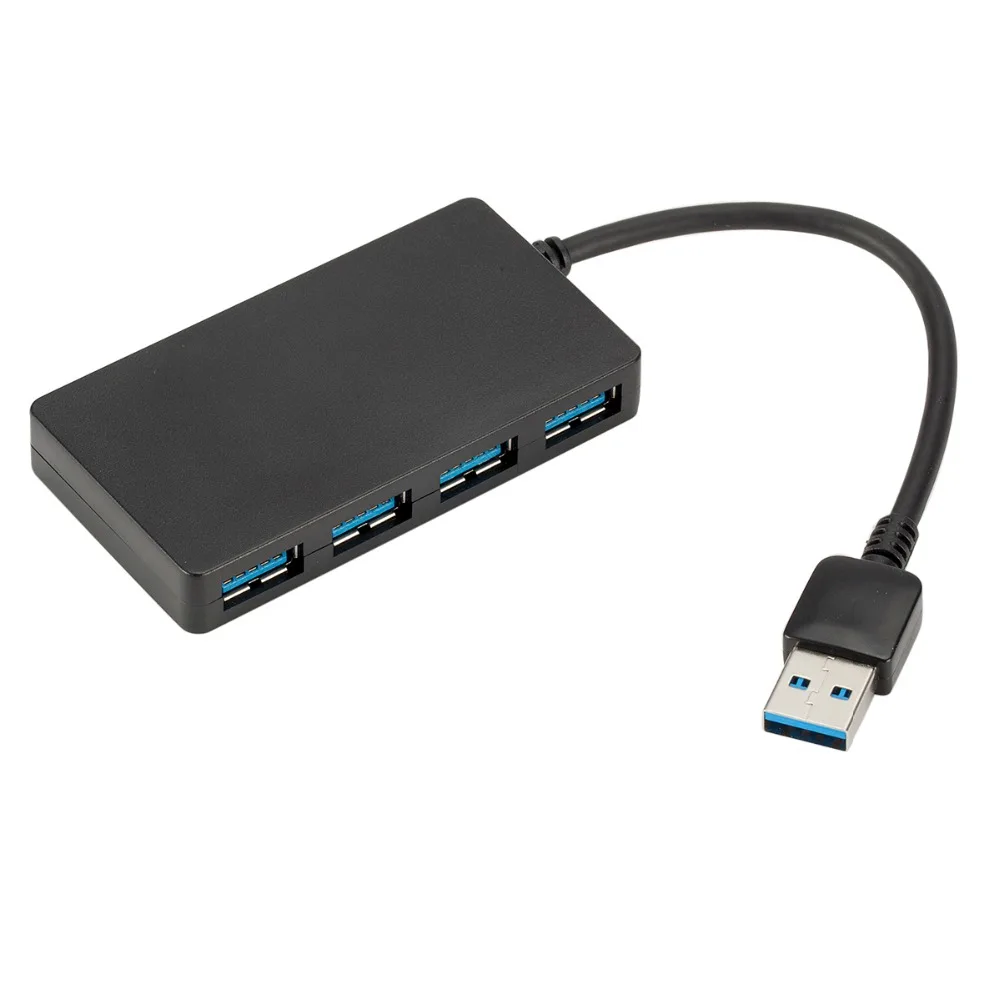 4 порта USB 3,0 концентратор Высокоскоростной разветвитель для настольного ноутбука портативный USB-HUB несколько