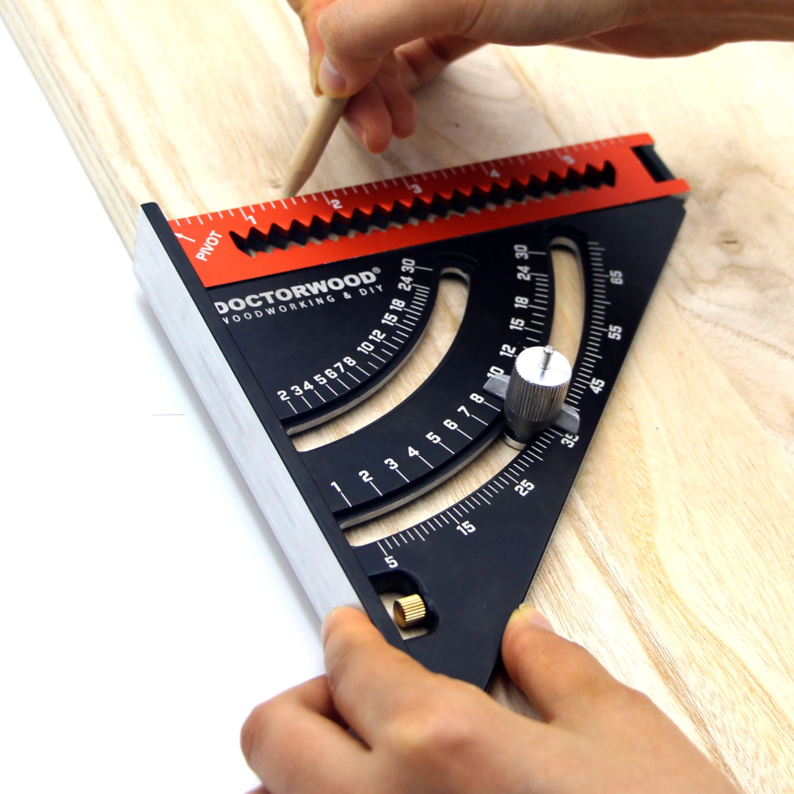 

Foldable Multifunction Measuring Ruler Woodworking Positioning Tool Angle Adjusting Extendable Utility Tool