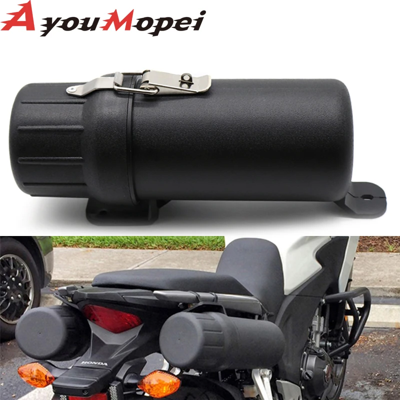 Universal Motorcycle Tool Tube Accessories Waterproof Gloves Storage Box For BMW For Honda For YAMAHA For Kawasaki