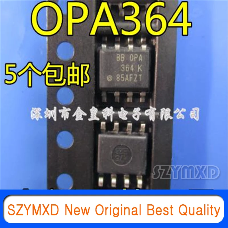 

5Pcs/Lot New Original OPA364IDR OPA364 SOP8 RRIO Op Amp Chip Chip In Stock