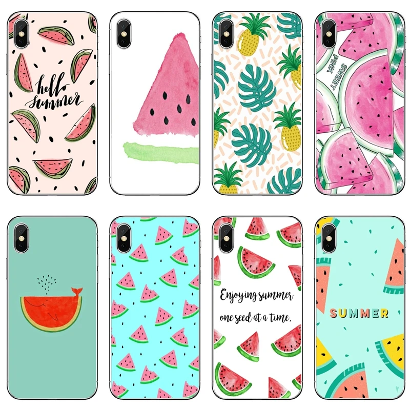 Summer Cartoon Watermelon Accessories Phone Case For Huawei Honor 20 10i 9X 10 Lite 8S 8C 8X 7C 7X 7A 6C Pro 6 6A 6X 5A 5C | Мобильные