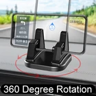 Силиконовый Универсальный Автомобильный держатель для iPhone X XR XS Max 11 12 Pro, Поворот на 360 , приклеивающаяся подставка, настольный автомобильный держатель