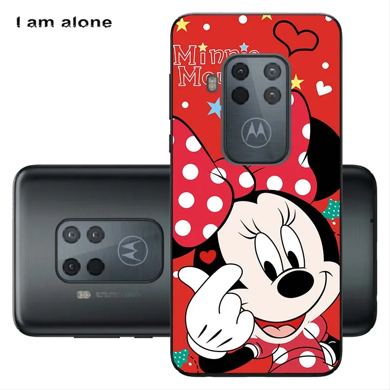 Чехлы для телефонов Motorola One Pro Zoom/One power мягкие сумки из ТПУ мобильный мультфильм Печатный чехол для Moto One Pro