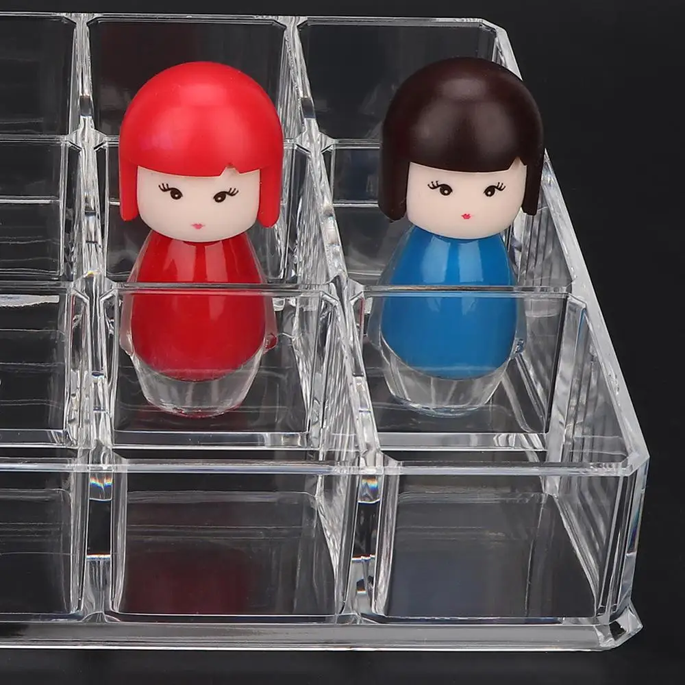 Новейший полиуретановый 15 пластиковый контейнер для хранения лака ногтей