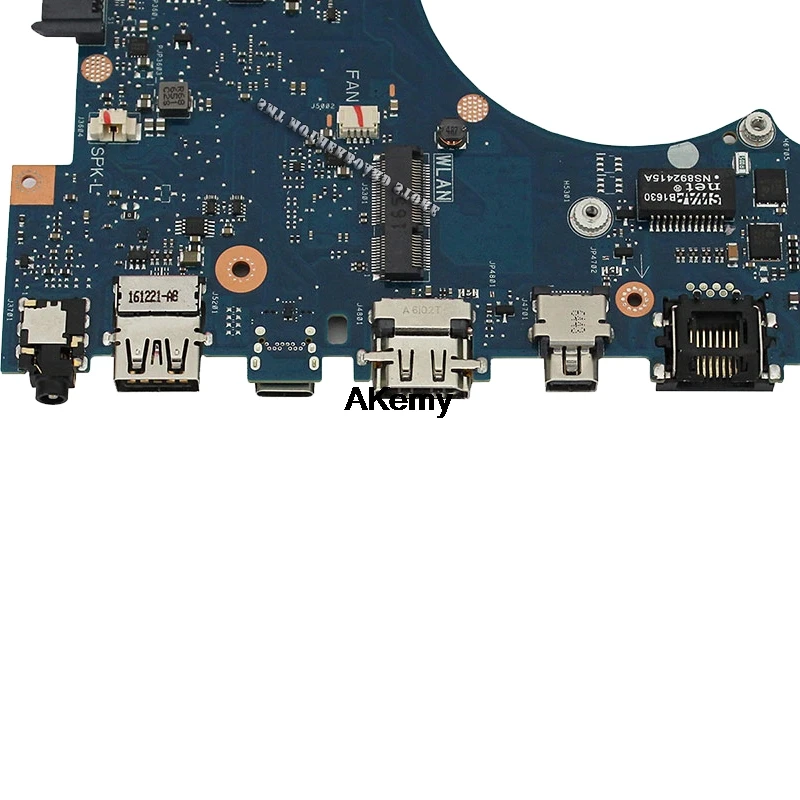 

GL702VM Motherboard For Asus GL702VMK GL702VML GL702VM laptop Motherboard GL702VM Mainboard i5-6300HQ GTX1060-6GB