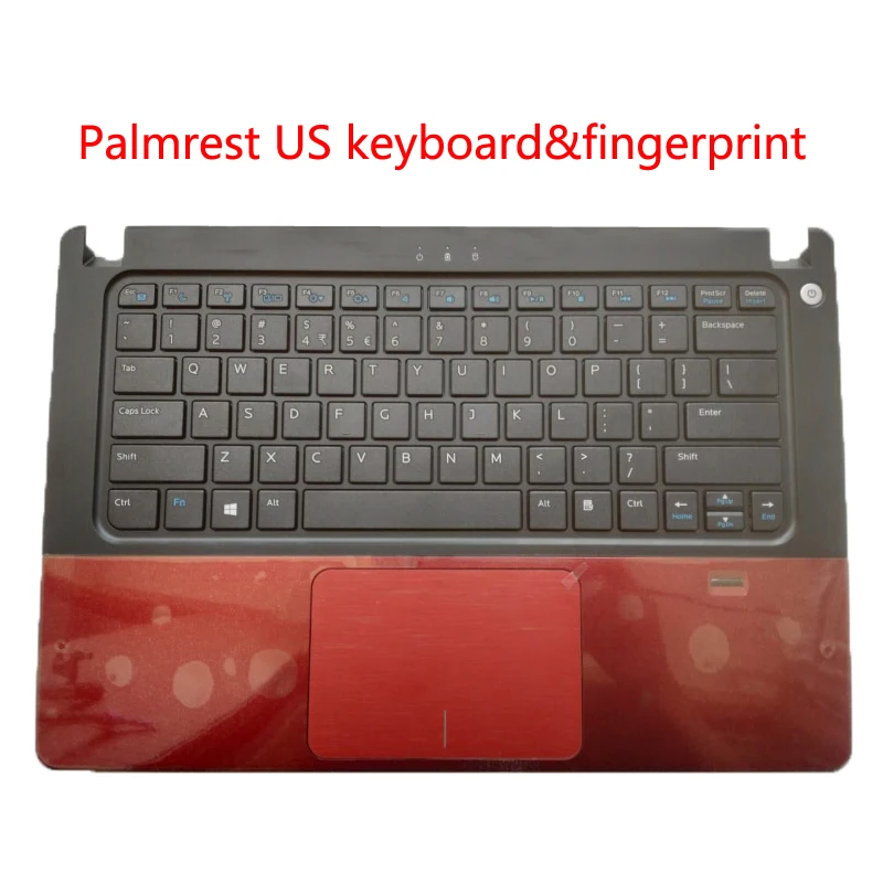 Ноутбук Palmrest для DELL для Vostro 5460 5470 5480 056M9X 0Y3X62 Y3X62 053JW1 53JW1 0VDCHK 06PDJY 6PDJY с клавиатурой