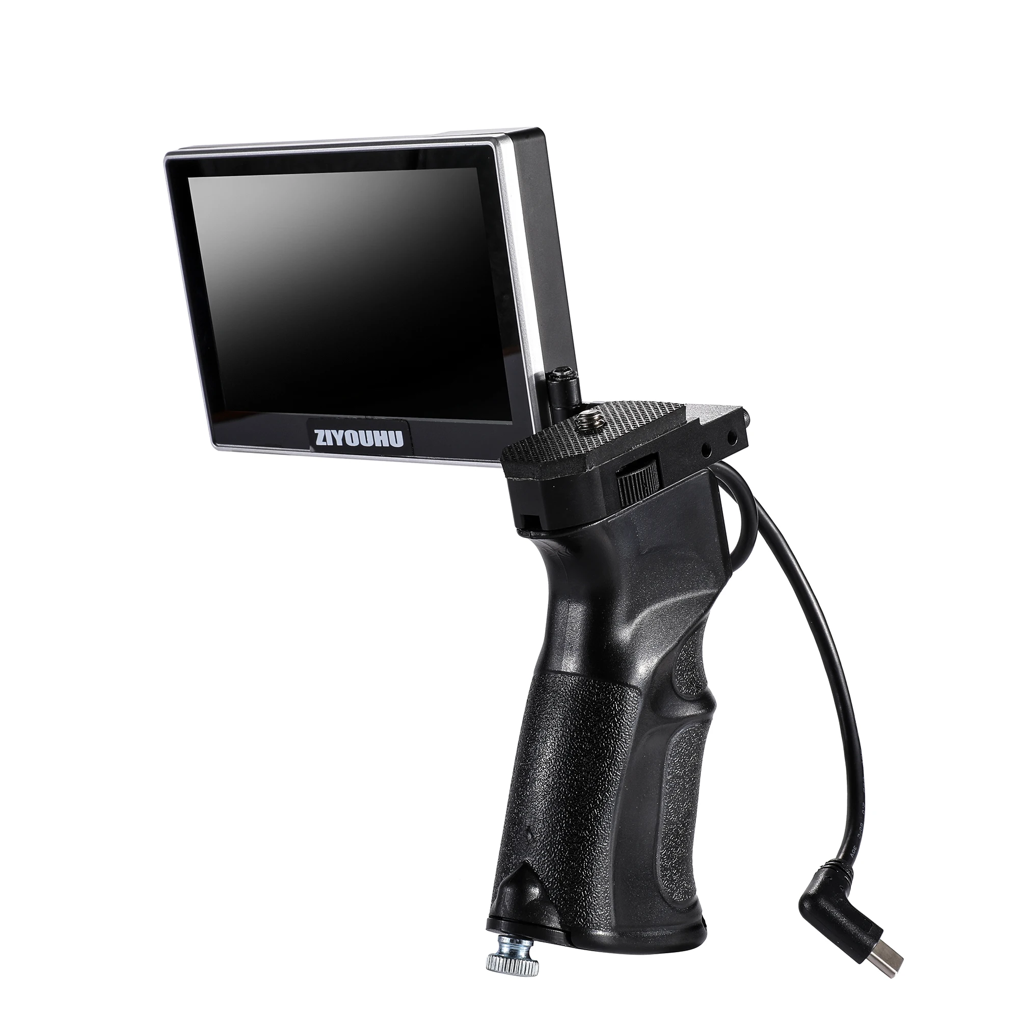 

Portable Handheld Thermal Imaging Folding Screen Portable External Screen Multiple Types Of Plugs With Holder Grip