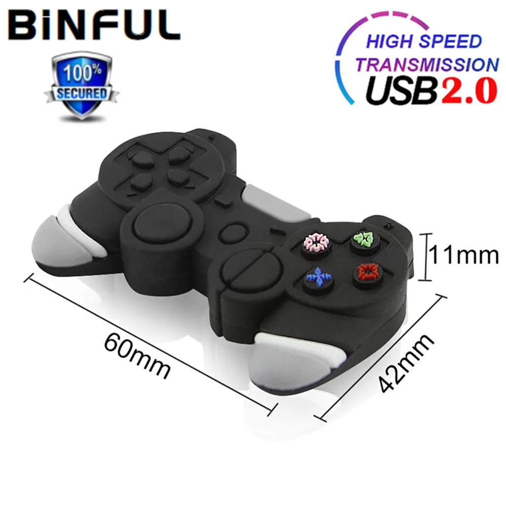 

BiNFUL Usb Flash Drive Creative Electronic Gamepad Pen Drive Flash Disk 2.0 Memory Stick 4G 8G 16G 32GB 64G 128GB 256GB Pendrive