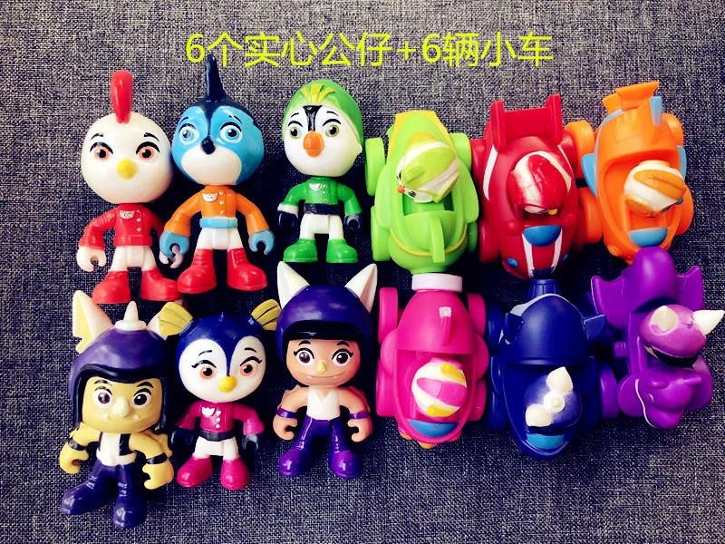 

6pcs-12pcs/set Top Wing Action Figure Toys Vehicles Figures Swift, Rod, Penny, Brody Toys Collection Dolls 7cm Kids Gift