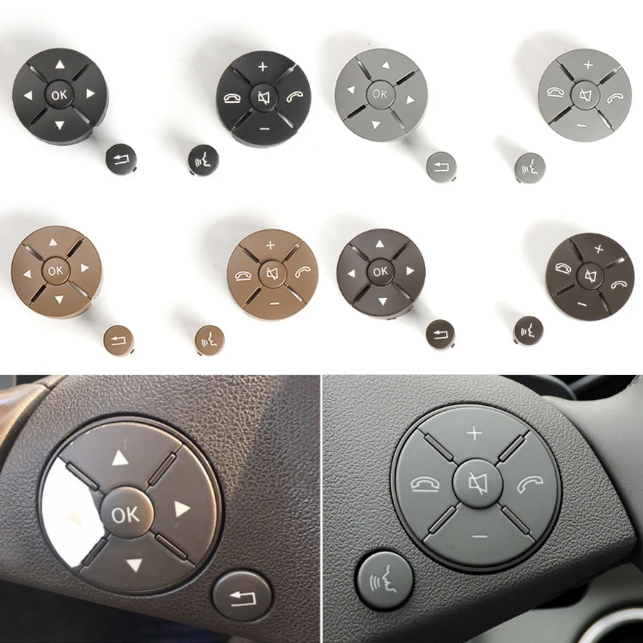

Car Multi-Function Steering Wheel Button For Mercedes Benz C E GLK-Class W204 C180 C260 W207 W212 X204 2048210451