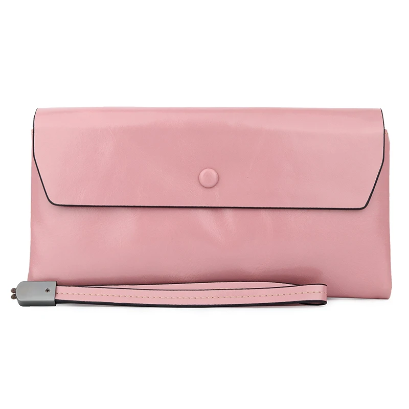 

Дамские Большие женские кошельки, роскошный длинный кошелек, Модный высококачественный бумажник из натуральной кожи, кошелек для карт и мо...