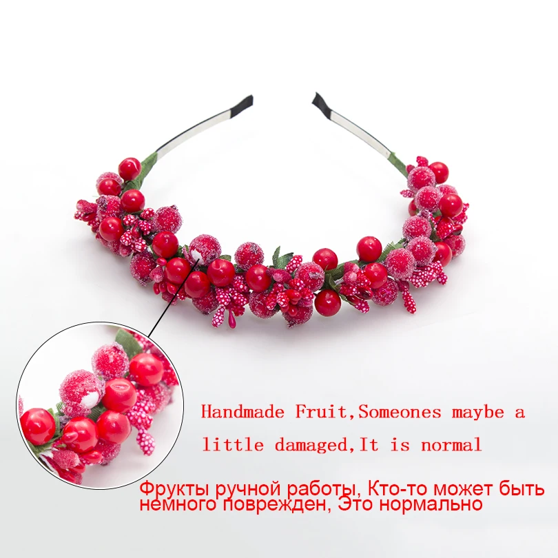 

AWAYTR Womens Bohemia Flower Bezel Glass Beads Hair Bands New Female Girls Festival Flower Headband Hair Accessory Headwear