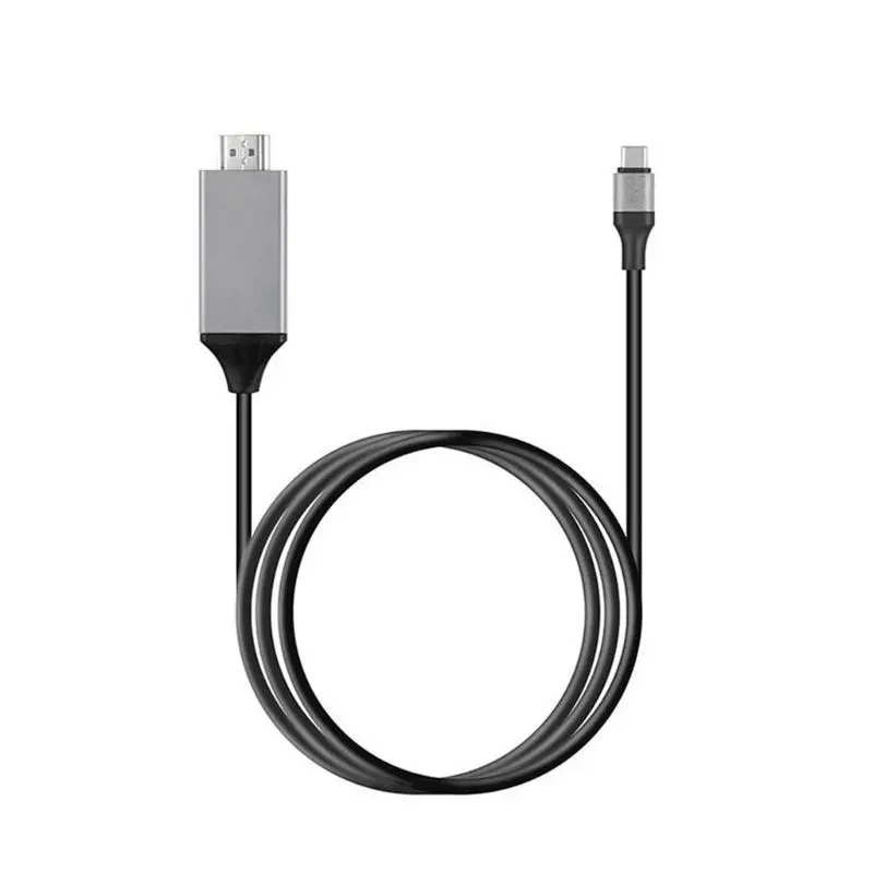 USB 3 1 C type HDMI compatible кабель HDTV штекер адаптер для lenovo ThinkPad X1 2018 MacBook Pro samsung|Кабели HDMI| |