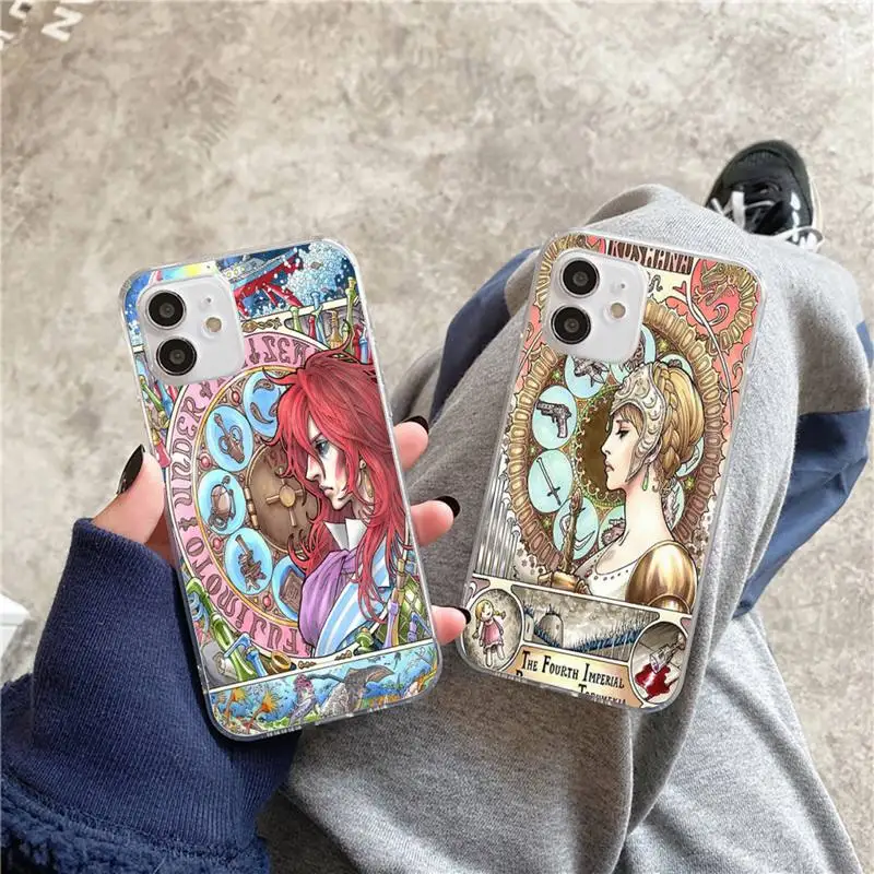 

art Studio Ghibli cartoon Newly Phone Case For iphone 5s 6 7 8 11 12 plus xsmax xr pro mini se Transparent Cover Fundas Coque