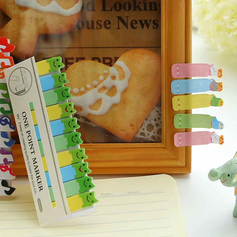 Kawaii японский Скрапбукинг альбом для стикеров бумаги заметок на клейкой основе